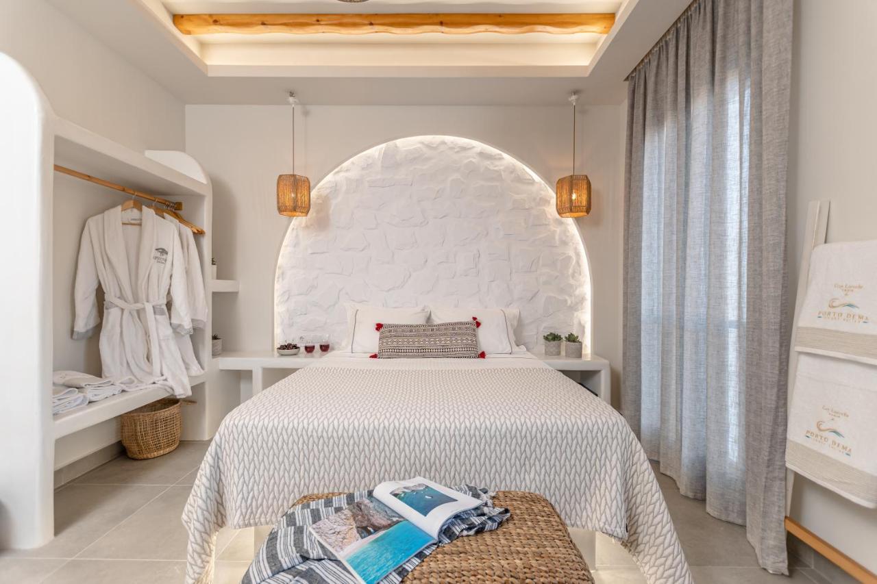 Porto Dema Luxury Suites Đảo Skhoinoussa Ngoại thất bức ảnh