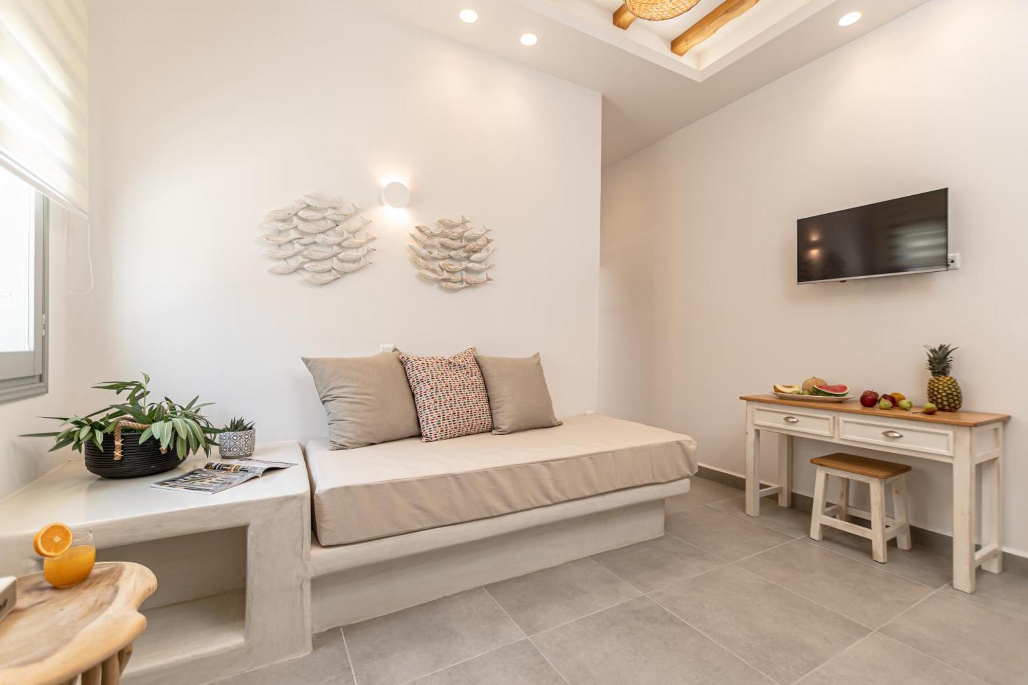 Porto Dema Luxury Suites Đảo Skhoinoussa Ngoại thất bức ảnh